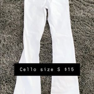 Cello white jeans